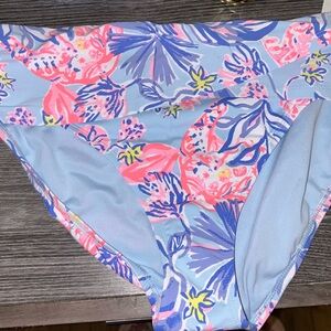 BNWT Lilly Pulitzer Elephant Splash Hipster Bikini Bottom. Size 14.